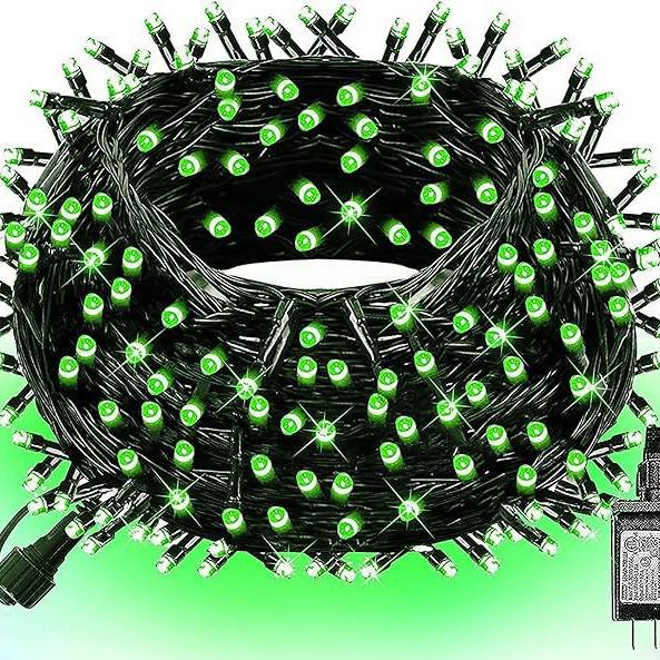 24V US Standard Flashing Color String Lights for Outdoor Trees and Balconies - Starry Festival Decoration, Low Voltage