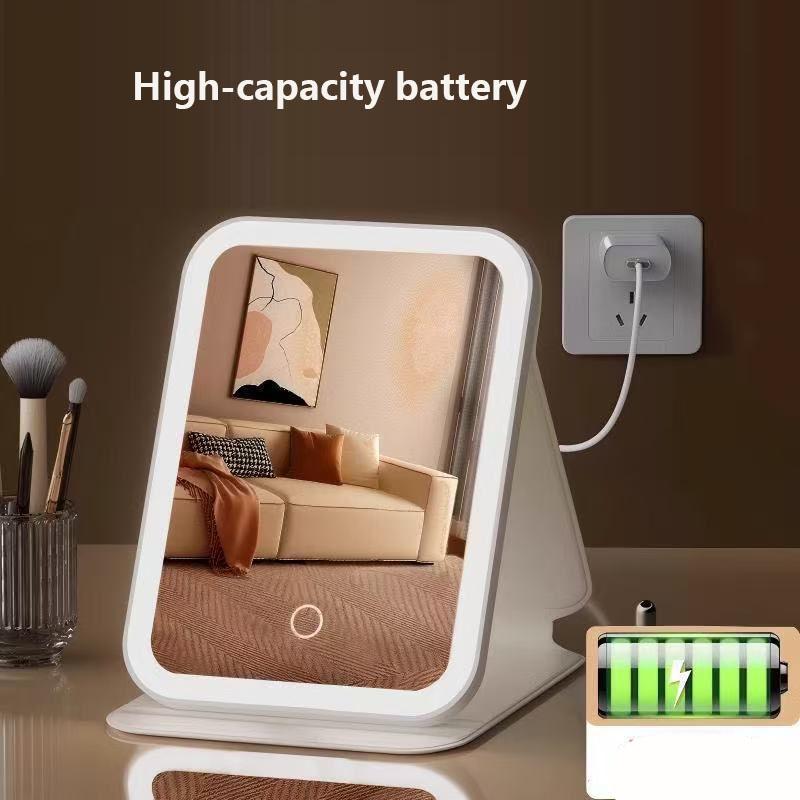 LED Makeup Mirror with Light Desk Mirror Beauty Mirror Bedroom Mirror Dressing Mirror