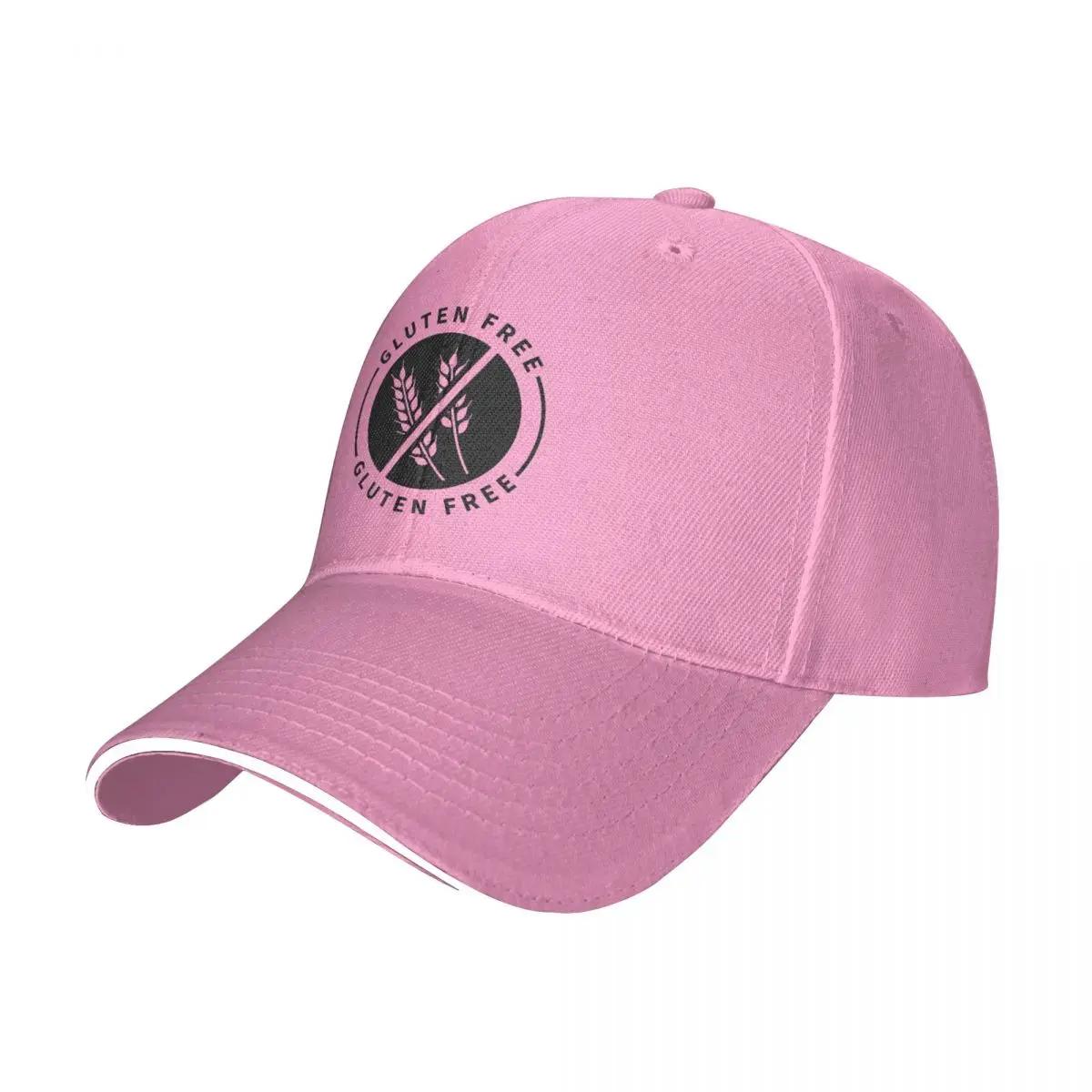 

Food Product Badge Baseball Cap Popular Gluten Free Sandwich Caps Unisex Polyester Dad Hat Outdoor 22-23in/55-59cm
