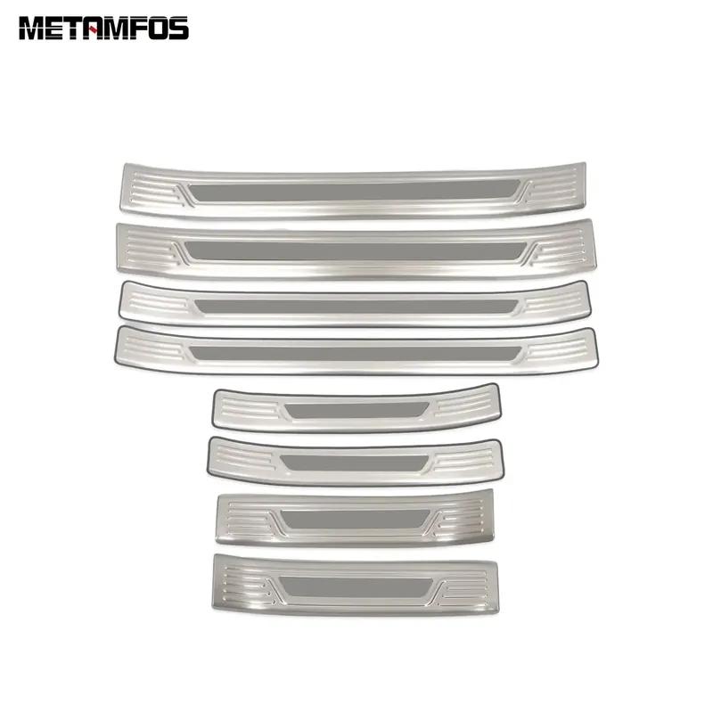 For Mazda CX-50 CX50  2024 2026 Steel Interior Outer Door Sill Scuff Plate Welcome Pedal Entry Guard Accessories Car Styling