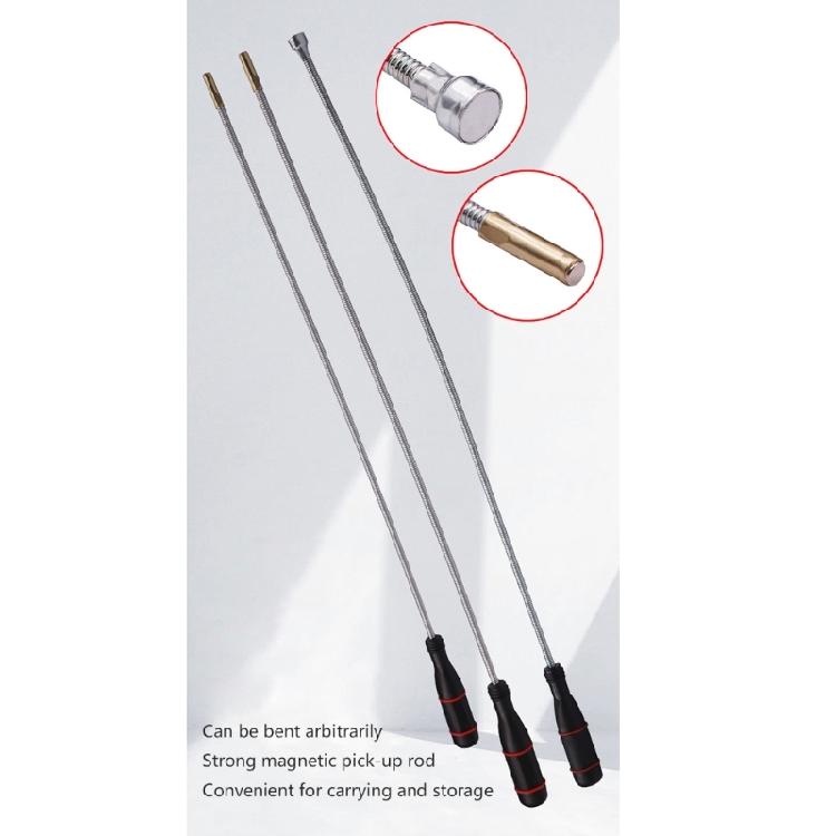 Magnetic Pick Up Tool Flexible Spring Magnet Pickup Tool Grip Grabbers for Garbage Pick Up Arm Extension