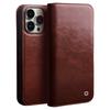 Luxury Thin Case for IPhone15 14 13 12 11 Pro Max Mini Genuine Leather Fashion Cover for XR XS Max 7 8 14 Plus Card Slot