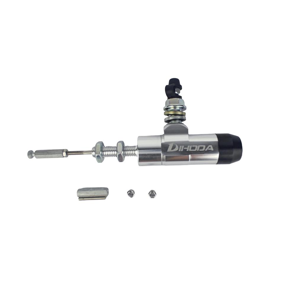

14 Piston Motorcycle Hydraulic Clutch Cylinder Brake Transfer Pump M10x1.25mm For brake clutch master pump system Accessories 14mm silver