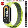 Nylon-Schlaufe für Mi Band 9 8 Armband 8 NFC SmartWatch Armband Correa Ersatz sport Armband für Miband 8 Armband Correa