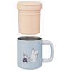 Skater Insulated Stainless Steel Mug with Inner Cup, Vacuum Insulated, Double-Walled, Moomin Design, 320ml/330ml, TMG4NI