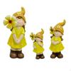 3 Collectible Elf Ornaments and Gnome Statues for Festivals