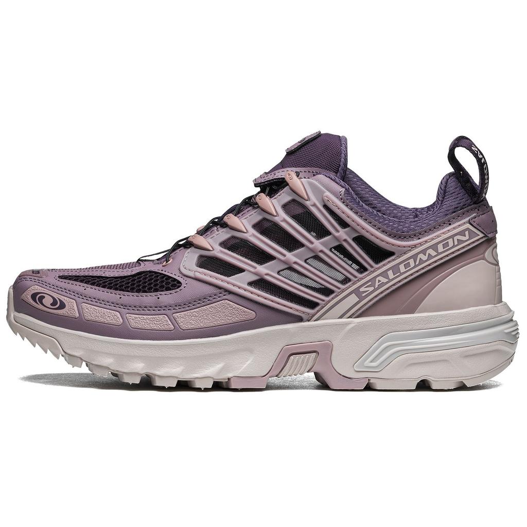 SALOMON Acs Pro Comfortable Fashionable Mesh Low-Top Trail Running Shoes Unisex Sneakers Purple 471324
