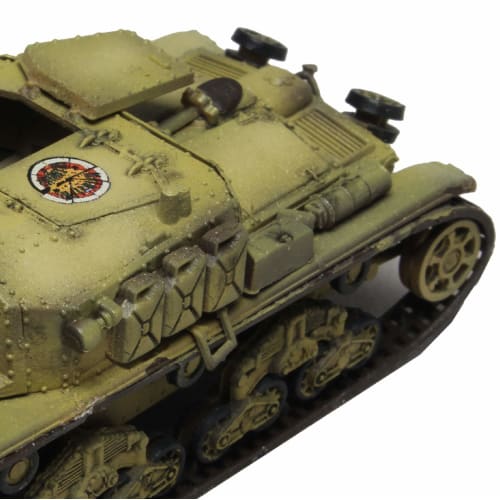 PLATZ Girls & Panzer Final Chapter M41 Semovente (Self-Propelled Gun) Anzio High School 1/72 Scale Plastic Model Kit GP72-20