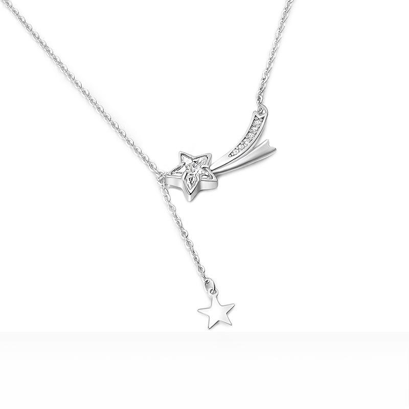 Meteor Necklace for Women In Summer, Luxury and Popular Design, Collar Sweater Chain, New Year's Trend