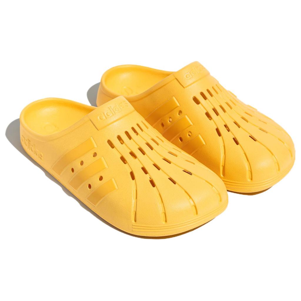 New Adidas Adilette Clogs 'Yellow'