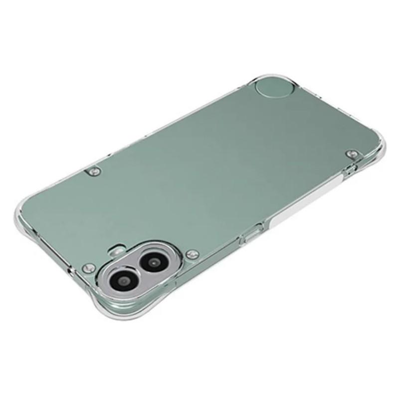 

For Nothing CMF Phone 1 Clear TPU Case WANLONFENG TM Series 2.0mm Phone Back Cover Transparent