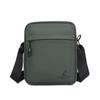 Unisex Lightweight Crossbody Bag – Solid Color Small Shoulder Sling with Phone Pocket for Everyday Carry