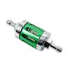 8Mm 0.31" Motorcycle Aluminum Alloy Fuel Filter Washable Visible Body Multi Color Options Fit For Motorcycle Atv Dirt Bike