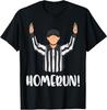 Homerun Referee American Football Sports Men Women Boys Kids T-Shirt