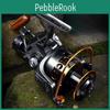 Fishing Brake Design New Double Reel Super Strong Carp Fishing Feeder Spinning Reel Spinning Wheel Type Fishing Wheel Mg