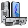For Honor 90 Lite 5G/X50i 5G Case PC+TPU Slide Camera Lid Phone Cover with Kickstand