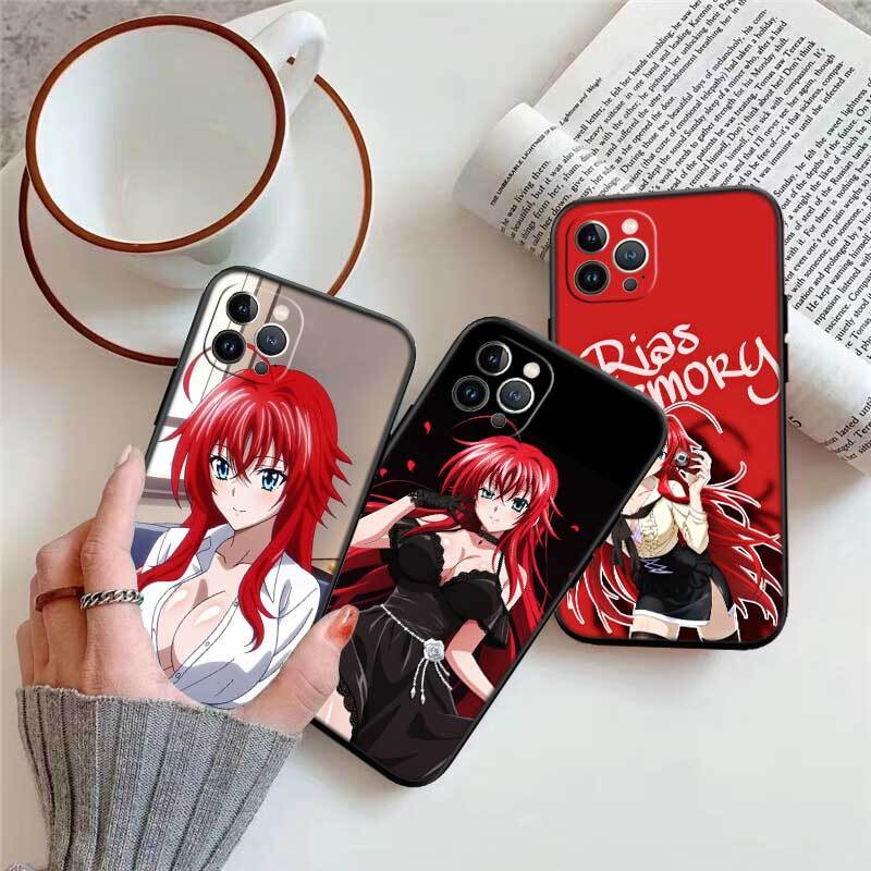 Rias Gremory Phone Case for Samsung S20 S21 S21S S22 S23 S24 FE Ultra Plus Lite F06 F16 M06 M16 M56 A07 A17 A36 A37 A55 A57