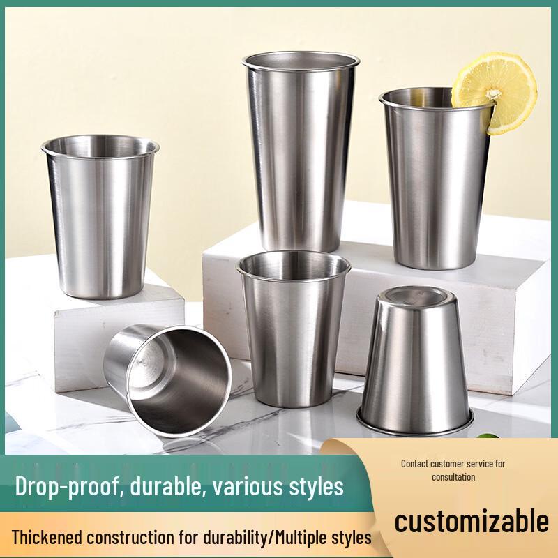 Shengye Stainless Steel Anti-Drop Single-Layer Cup