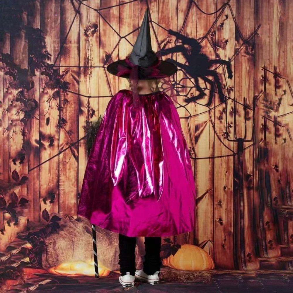 Mehrzweck-Sensenmann-Umhang Nachtclub-Bar-Kleid Hexengewänder Punk Halloween Kinderumhang Zauberer