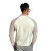 "Men's Warm German Velvet Long-Sleeve Sports Top with Half-Zip"