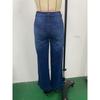 2026 New Women's Loose Fit Wide Leg Straight Jeans, Vintage Slimming Cropped Denim Pants for Casual Daily Wear