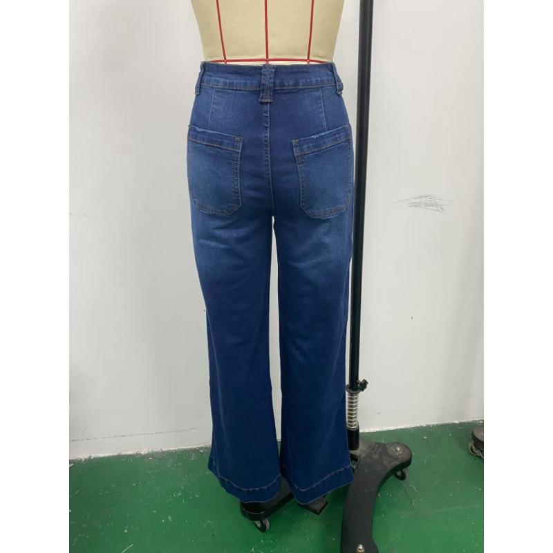 2026 New Women's Loose Fit Wide Leg Straight Jeans, Vintage Slimming Cropped Denim Pants for Casual Daily Wear