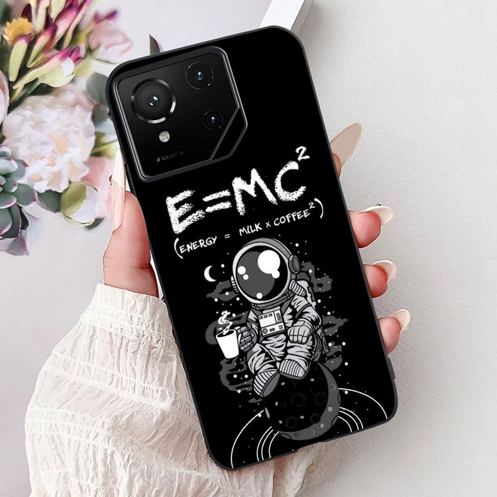 For Asus ROG Phone 9 Pro Back Cover For Asus ROG Phone 9 Case Silicone Cute Cat Luxury Love Funny Painted Shockproof Bumper