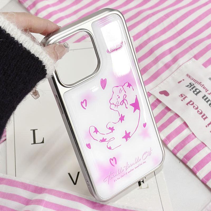 

Zhitai Electroplated Silver Edge Case for iPhone 15 Pro, 16 ProMax & Huawei Mate 60 iPhone 12 Pro Max