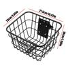 Metal bikes Front Basket Detachable Sundries Container Multifunction for Bike Accessories Posing Camping Mountain Bike Childs