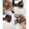 1pc Frosted Power Hair Clips, Simple and Fashionable Hair Fixing Clips, Hair Accessories for Women