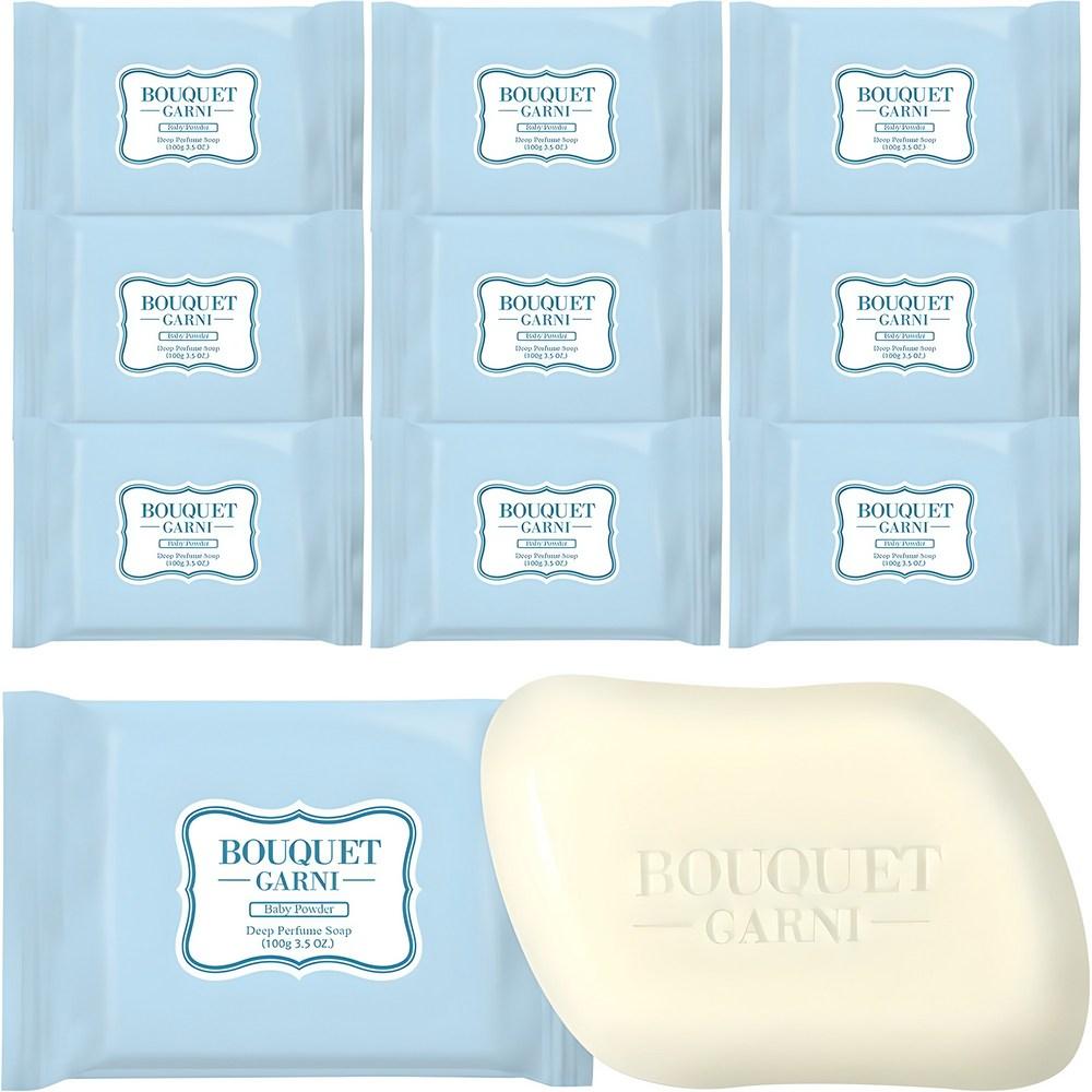 

Букет Гарни Глубоко Парфюмированное Мыло Мягкая Детская Пудра, 100г, 10 штук