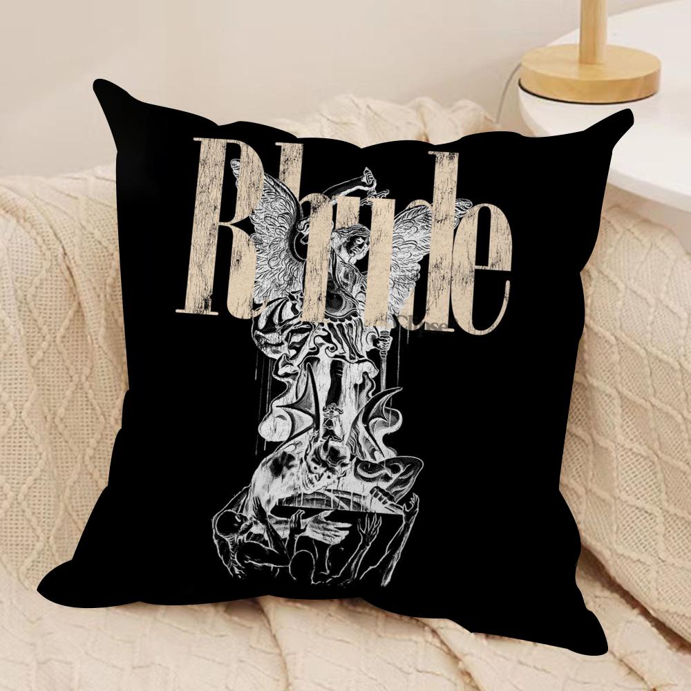 Fashion Brand RRHUDEs Cushion Cover Soft Plush Fabric DoubleSided Printed Sofa Cushion Cover for All Seasons Home Decor Gift