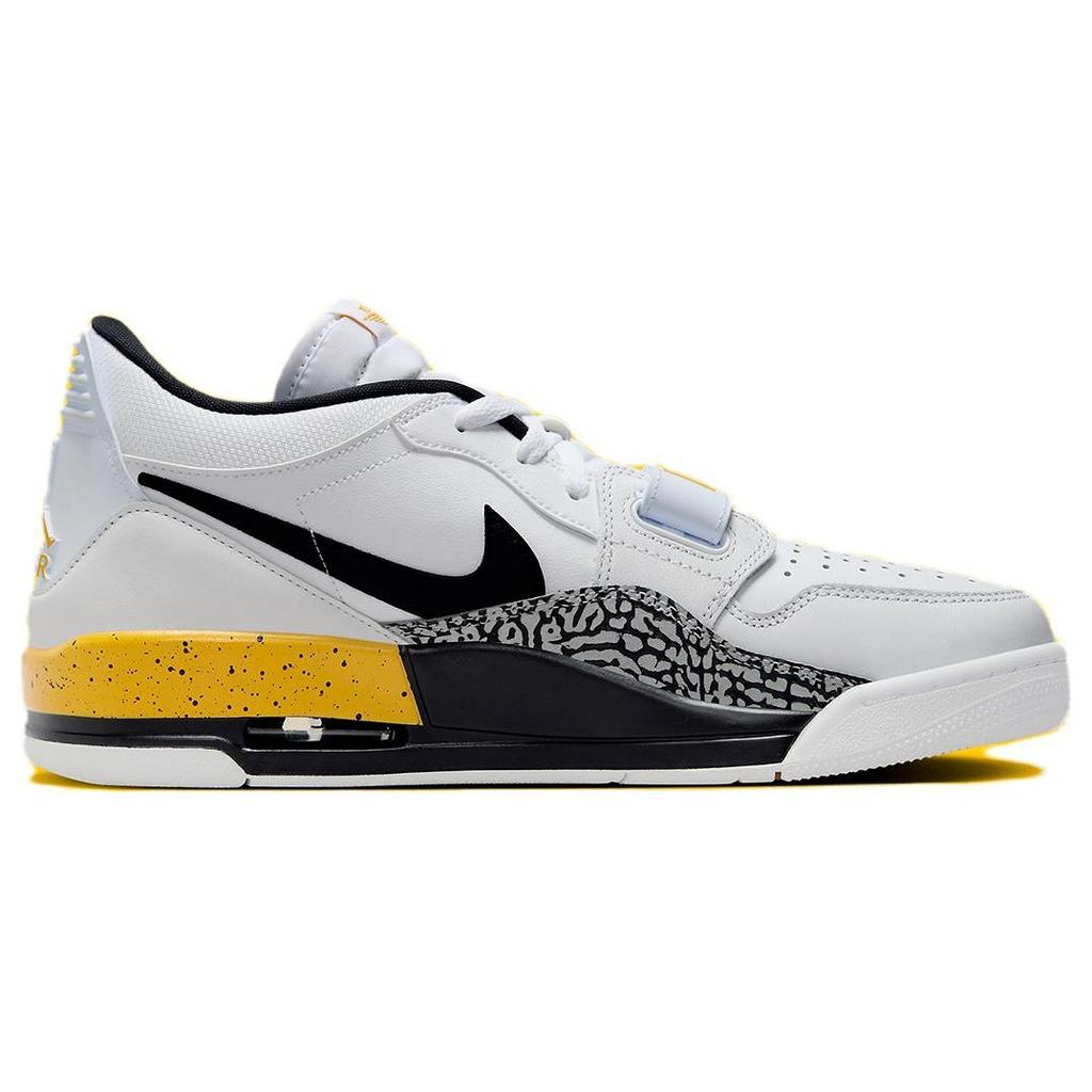 Air Jordan Legacy 312 Low Yellow Ochre Men Sneakers White Black Wolf-Grey CD7069-107