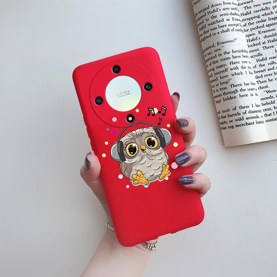 Case For Honor X9a X9b 5G Cover Silicone Soft Fashion Flower Back Shell Coque For Honor X9a X9b X9 a X 9 B 2023 Phone Case Funda
