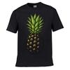 Hand Drawn Tropical Pineapple Illust Shortsleeved Tshirt