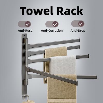 Toallero autoadhesivo para baño, soporte de pared para toallas, accesorios de cocina y baño, colgador de toallas
