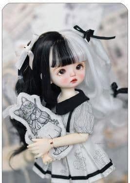 

[USED] WY68 BJD 1/3 Doll Wig, Heat Resistant, Handmade