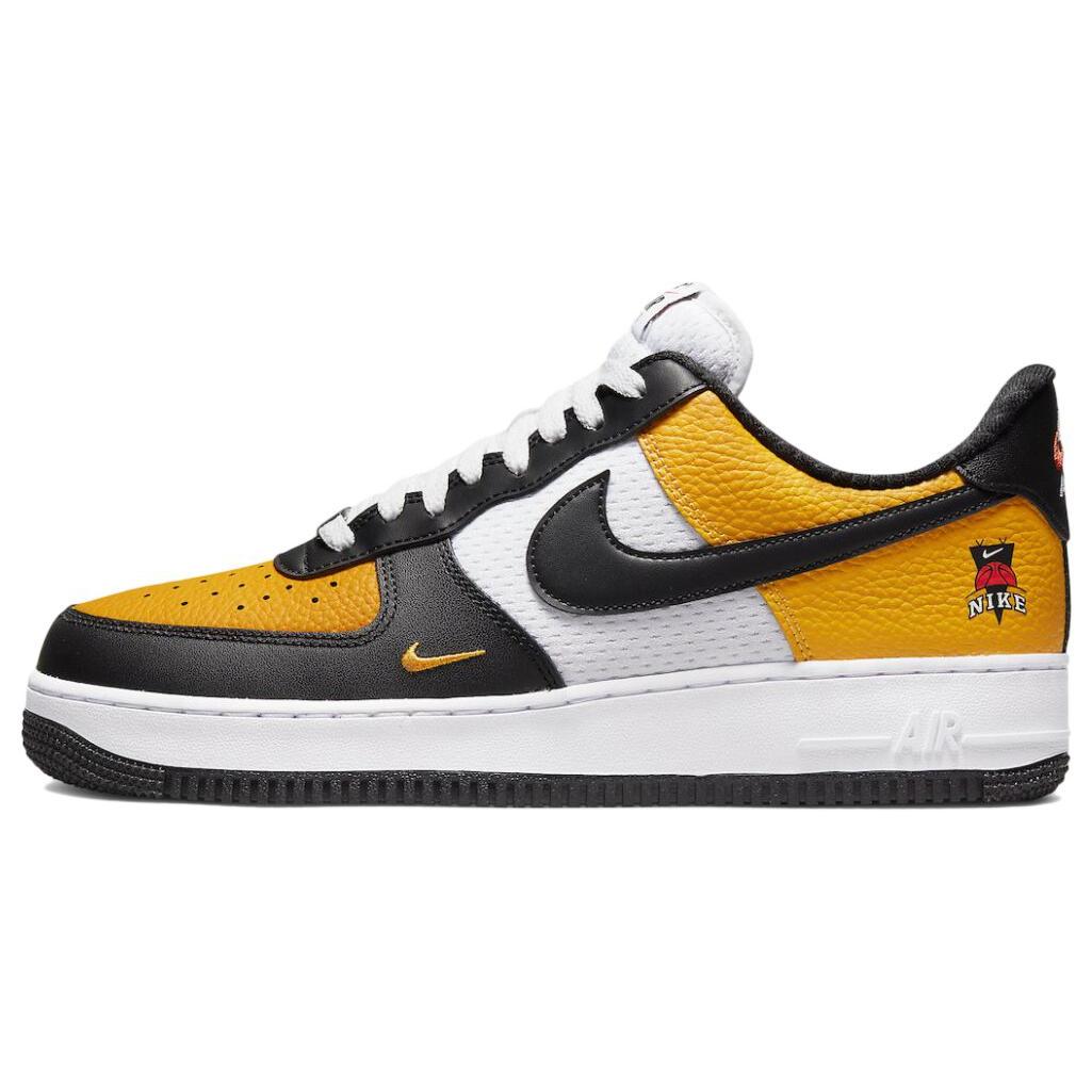 

Nike Air Force 1 Low 07 LV8 Black Gold Jersey Mesh DQ7775-700 43
