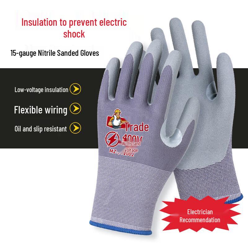 400V Low-Voltage Electrician Safety Gloves