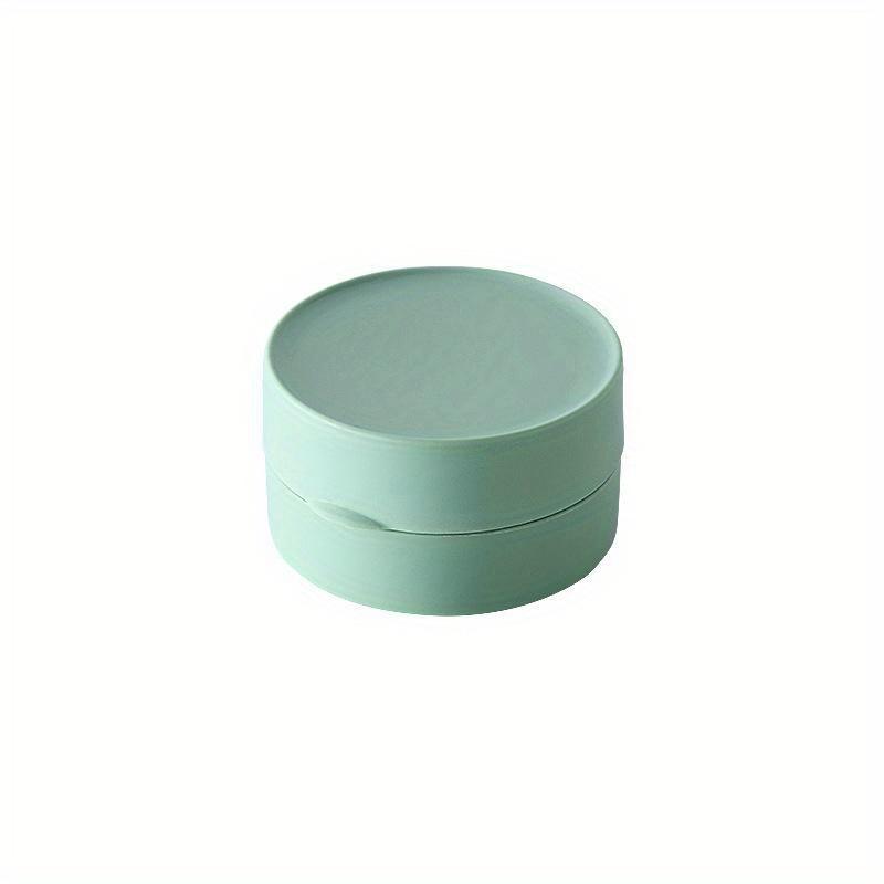Runde Reiseseifenbox, tragbare Seifenschalen, Tablett mit Deckel, wasserdicht, versiegelter Seifenbehälter für Badezimmer, Dusche, Badezimmer-Gadgets