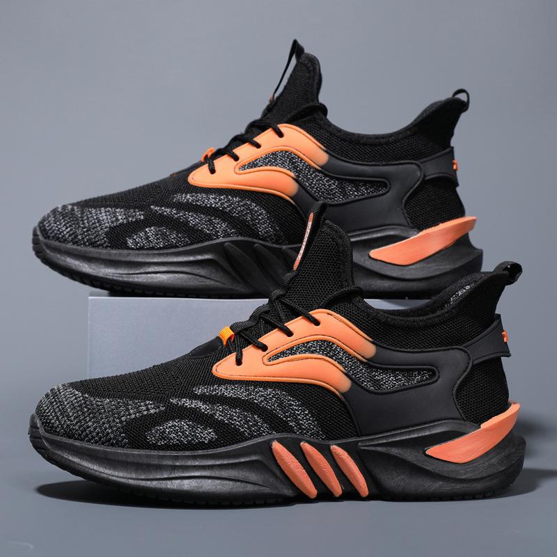 

Новые модные мужские туфли на все четыре сезона удобные и дышащие, с неглубокой шнуровкой, незаменимы для бега и путешествий, модная повседневная обувь 45 чёрный