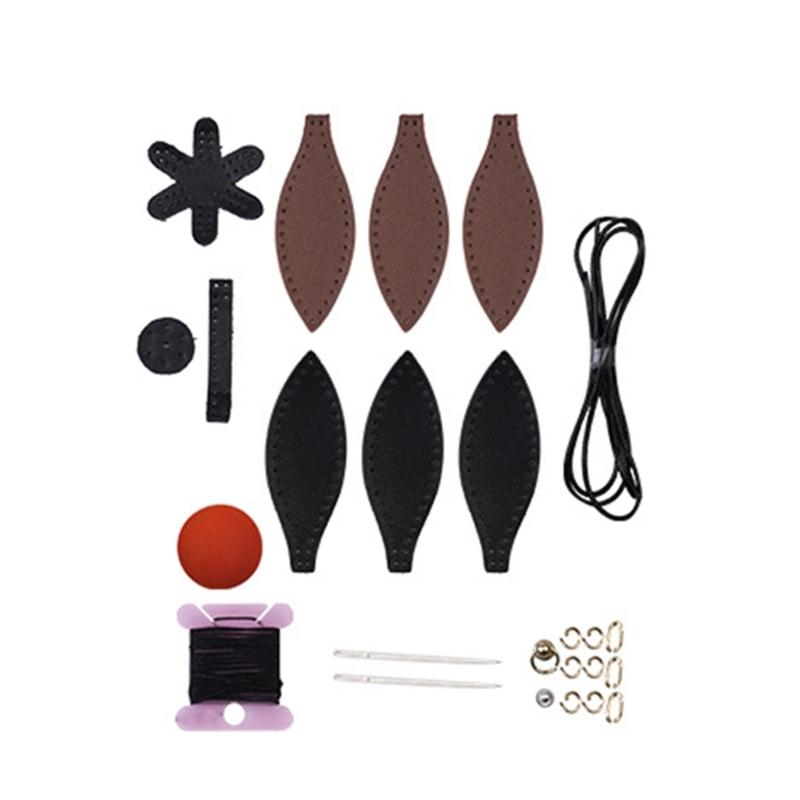 Creative Hot Air Balloon Car Accessory with Detachable Key Holders & Phone Charm DIY set for Vehicle Interior Decoration