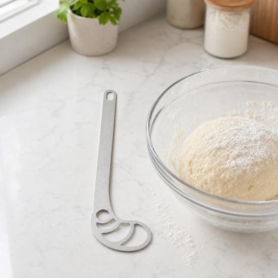 Frusta per Impasto, Bastoncino Mescolatore Manuale in Acciaio Inossidabile per Sbattere Uova e Panna, Strumento Multifunzione per la Cottura per la Cucina di Casa