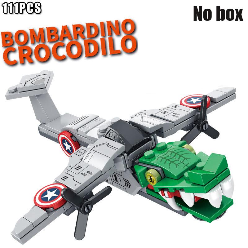 Tung Tung Sahur Figure Block Toy Tralalero TralalaLiriLi LarllaBoneca Ambalam Figure Toys Building Blocks Gift Blind Box