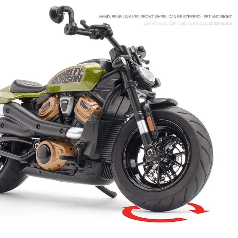 1/12 сплав Harley Davidson Sportster S гоночный мотоцикл модель литой уличной спортивной модели мотоцикла детская игрушка подарок