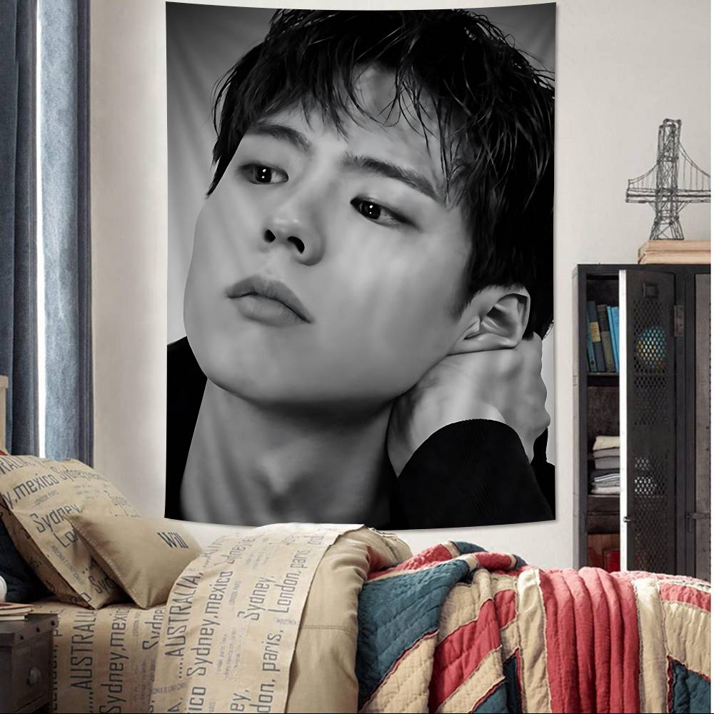 1pc Classic Kpop Park Bo Gum Chart Tapestry Bohemian Wall Tapestries Mandala Wall Art Decor