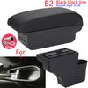 For Nissan Note Armrest Box For Nissan NOTE Car Armrest Interior Details Retrofit Parts Car Accessories Storage Box Ashtray