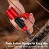 Tirepower Mini Portable CO2 Cartridge Inflator With Clear Pressure Gauge MTB Road Bike Schrader Presta Aluminum Alloy C02 Pump