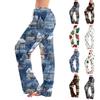 Women's Fashion Loose Casual  Printed Casual Pants