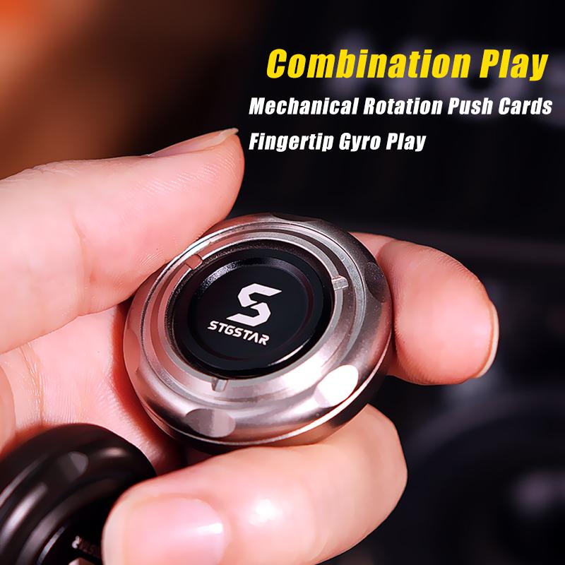 Magnetic Push Slider Master Antistress EDC Adult Fidget Toys Metal Spinner Ratchet Haptic Coin for Anxiety
